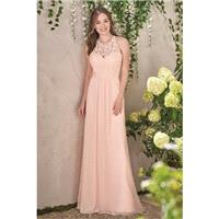 Style B193008 by Jasmine B2 - Chiffon  Lace Floor Halterneck  High Column Jasmine B2 - Bridesmaid Dr