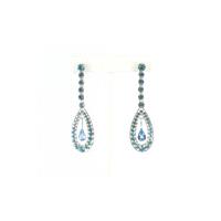 Helens Heart Earrings JE-X002828-S-Blue Helen's Heart Earrings - Rich Your Wedding Day