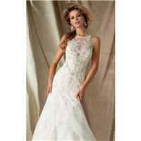 Diamante Embellished Gown by Angelina Faccenda by Mori Lee - Color Your Classy Wardrobe