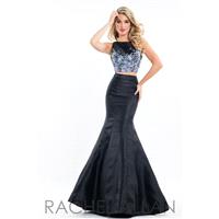 Rachel Allan 7540 Prom Dress - Long Rachel Allan 2 PC, Fitted, Mermaid, Natural Waist Bateau Prom Dr