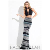 Rachel Allan Prom 7603 Black,Royal,Yellow Dress - The Unique Prom Store