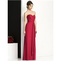 After Six 6679 Bridesmaid Dress - Bridesmaids After Six Natural Waist Sweetheart Long Lux Chiffon Dr