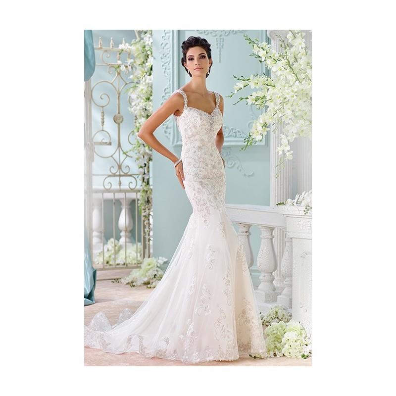My Stuff, David Tutera for Mon Cheri - 116220 Colesha - Stunning Cheap Wedding Dresses|Prom Dresses