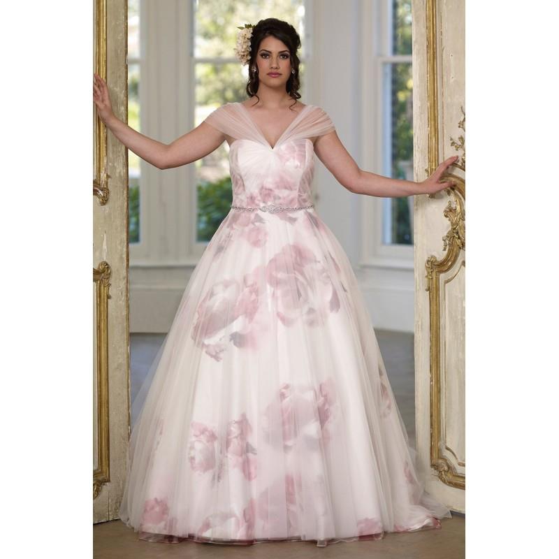 My Stuff, Sonsie by Veromia Style SON91612 by Sonsie - Ivory  White  Other Organza  Tulle Floral Pri