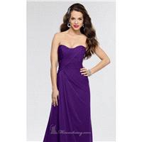 Chiffon Ruched Gown Dresses by Jordan 650 - Bonny Evening Dresses Online