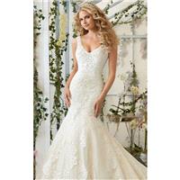 Crystal Embroidered Tulle Gown by Bridal by Mori Lee - Color Your Classy Wardrobe