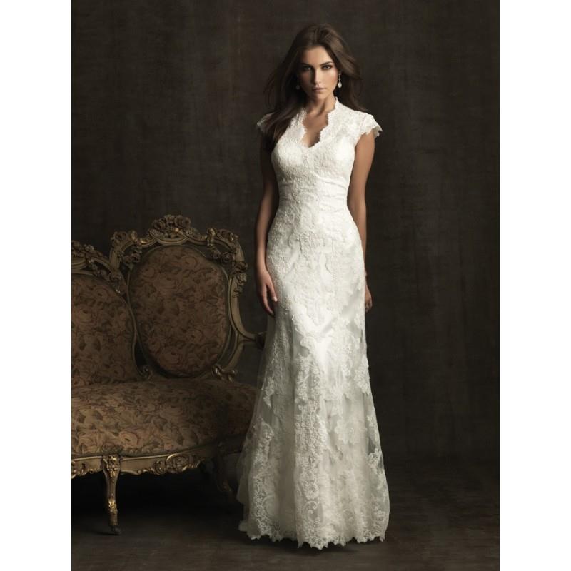 My Stuff, Allure Bridals M476 Modest Vintage Lace Dress - Crazy Sale Bridal Dresses|Special Wedding