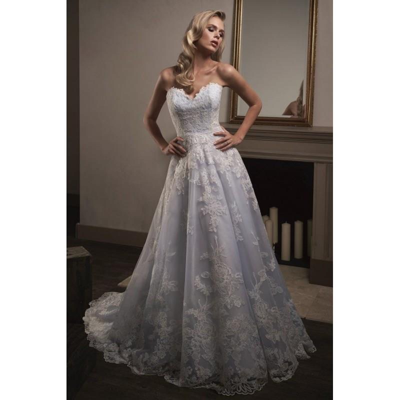 My Stuff, Style T192006 by Jasmine Couture - Ivory  White  Champagne  Other Lace  Tulle Floor Sweeth