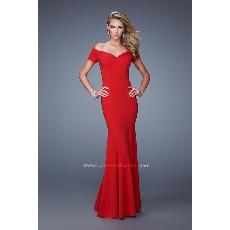 My Stuff, Red La Femme 21085 La Femme Prom - Rich Your Wedding Day