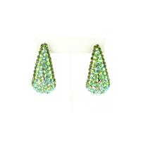 Helens Heart Earrings JE-X007340-S-Olivine Helen's Heart Earrings - Rich Your Wedding Day