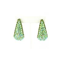 Helens Heart Earrings JE-X007340-S-Olivine Helen's Heart Earrings - Rich Your Wedding Day