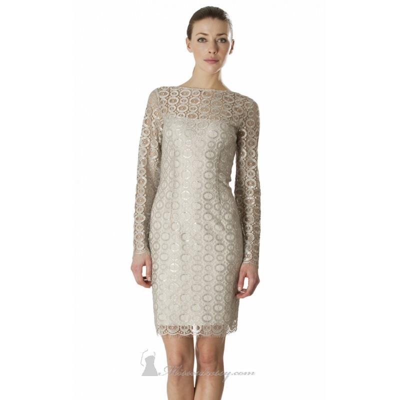 My Stuff, Laced Long Sleeved Dress by JS Collections 863558 - Bonny Evening Dresses Online