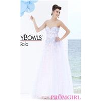Tony Bowls Strapless Prom Gown - Brand Prom Dresses|Beaded Evening Dresses|Unique Dresses For You