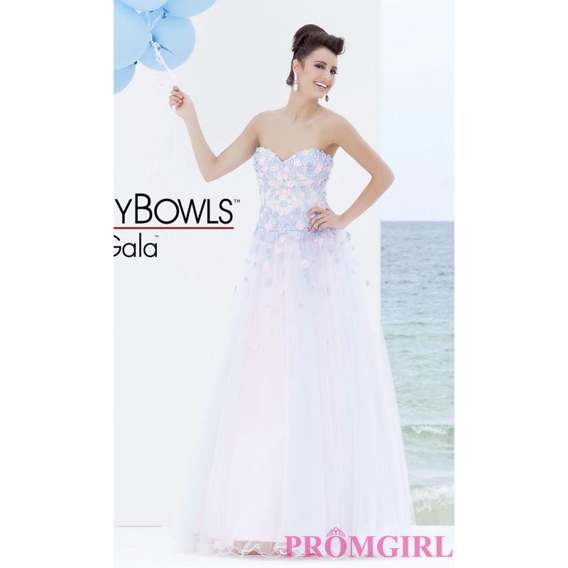 My Stuff, Tony Bowls Strapless Prom Gown - Brand Prom Dresses|Beaded Evening Dresses|Unique Dresses