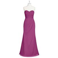 Orchid Azazie Ivy - Floor Length Chiffon Back Zip Sweetheart - Charming Bridesmaids Store