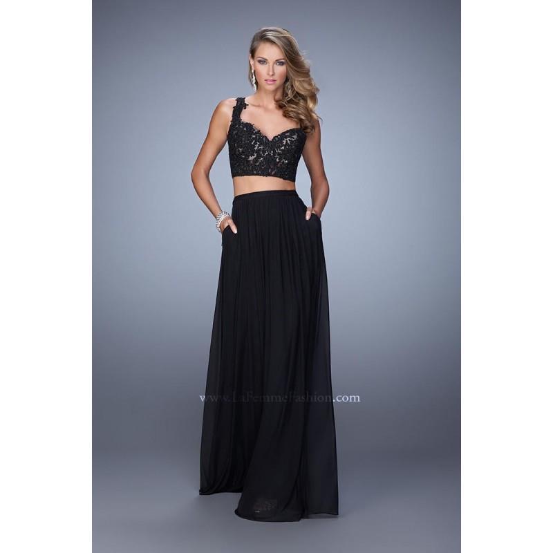 My Stuff, Black Sugarplum La Femme 21347 La Femme Prom - Top Design Dress Online Shop
