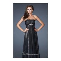 Strapless Sweetheart Gown by La Femme - Color Your Classy Wardrobe