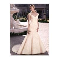 Casablanca Bridal 2120 Cap Sleeve Lace Mermaid Wedding Dress - Crazy Sale Bridal Dresses|Special Wed