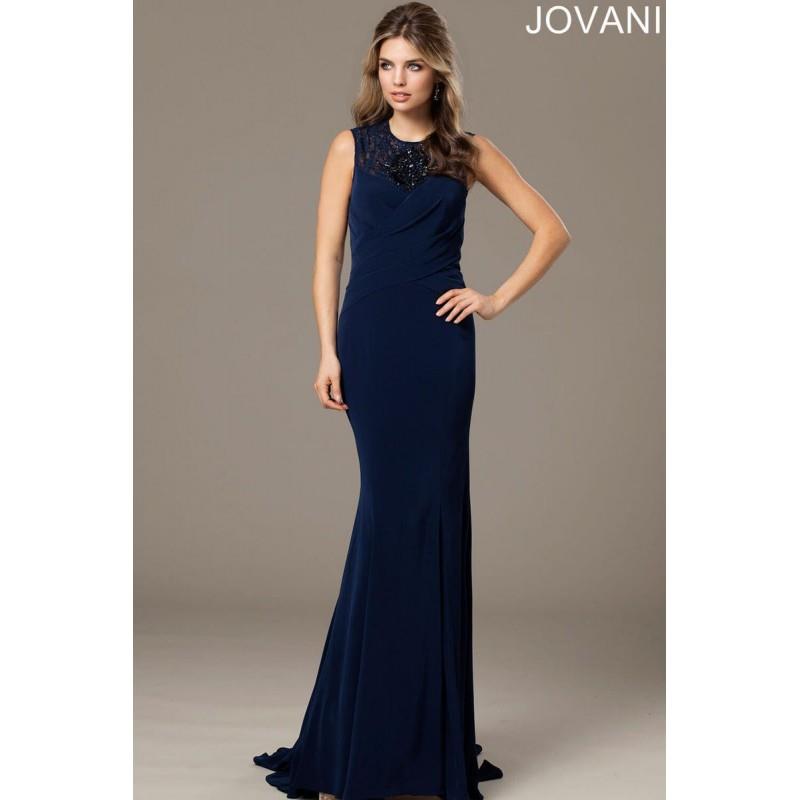 My Stuff, Navy Sugarplum Jovani Evenings 98793 Jovani Evening - Top Design Dress Online Shop