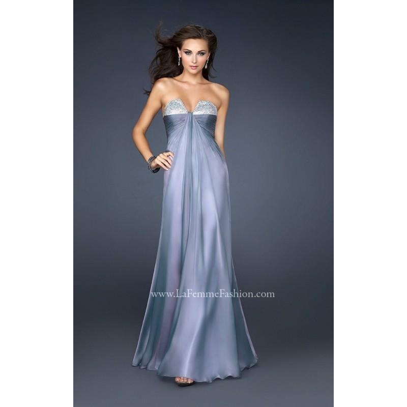 My Stuff, Lilac La Femme 16970 - Chiffon Crystals Dress - Customize Your Prom Dress