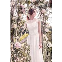 Snow by Annasul Y. 2017 sa3361b Garden Chapel Train Chiffon Illusion Ivory Sweet Appliques Spring Al