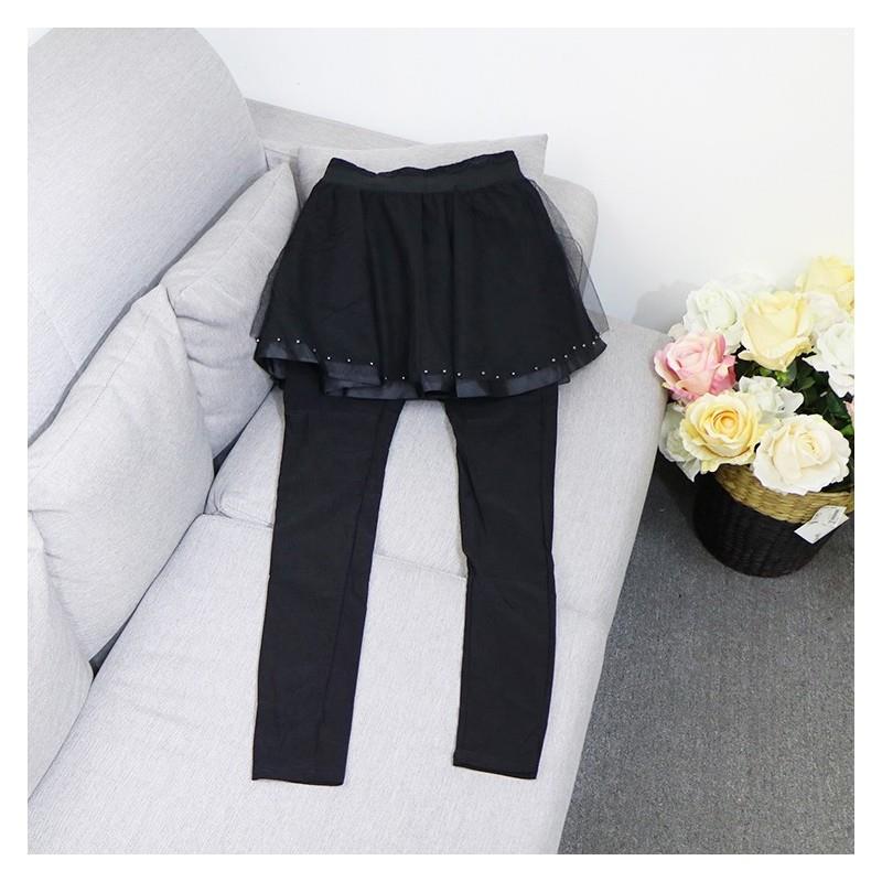 My Stuff, Must-have Casual Vogue One Color Tight Culotte Long Trouser - beenono.com