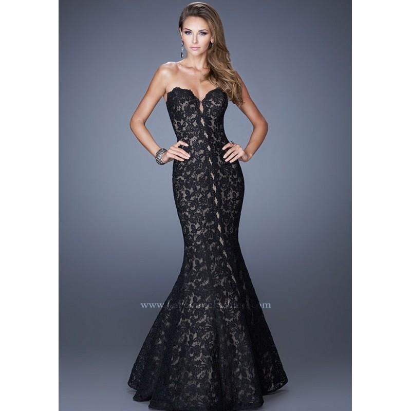 My Stuff, La Femme 20570 Sexy Mermaid Gown - 2017 Spring Trends Dresses|Beaded Evening Dresses|Prom