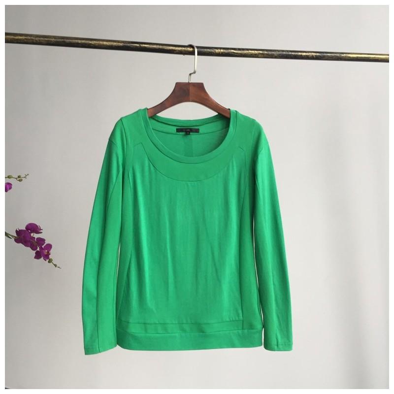 My Stuff, Split Front Scoop Neck Casual T-shirt - Lafannie Fashion Shop