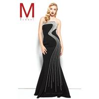 Black Mac Duggal 85471R - Customize Your Prom Dress