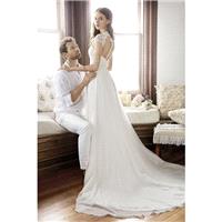 Ti Adora by Alvina Valenta 7703 Chiffon A-Line Wedding Dress - Crazy Sale Bridal Dresses|Special Wed
