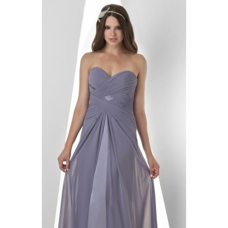 My Stuff, Wisteria Crisscross Charmeuse Gown by Bari Jay - Color Your Classy Wardrobe