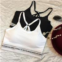 Must-have Sport Style Strapless Wire-free Alphabet Summer Underwear - beenono.com