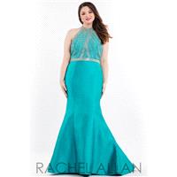 Jade Rachel Allan Plus Size Prom 7843 RACHEL ALLAN Curves - Rich Your Wedding Day