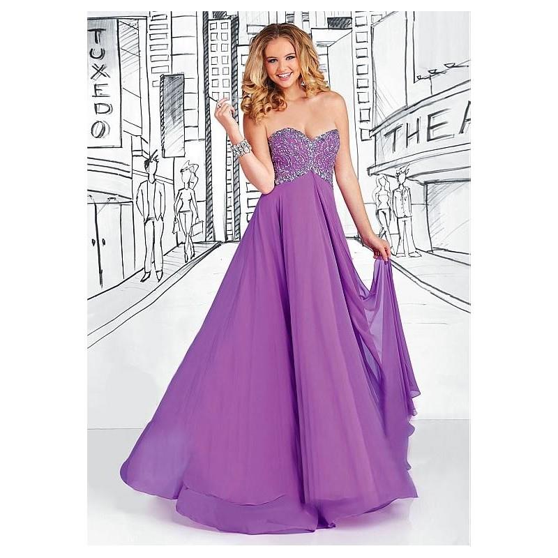 My Stuff, Charming Chiffon Sweetheart Neckline Floor-length A-line Evening Dress - overpinks.com