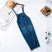 Slimming Large Pochet Cowboy Summer Jumpsuit Harem Pant Romper - beenono.com