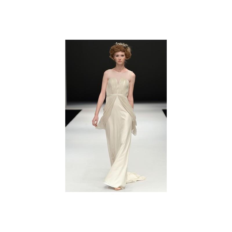 My Stuff, Ivy & Aster Fall 2015 Dress 7 - Sheath Full Length Ivy & Aster Ivory Sleeveless Fall 2015