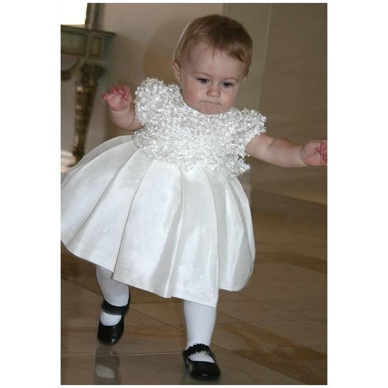 My Stuff, Isabel Garretón Short Sleeve Flutter Flower Girl Dress - The Knot - Formal Bridesmaid Dres