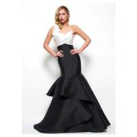 Gorgeous Satin One-Shoulder Neckline Mermaid Evening Dresses - overpinks.com