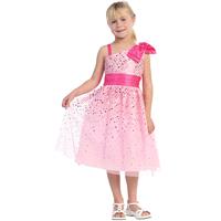 Pink Sparkle Bow Flower Girl Easter Dress Style: D4170 - Charming Wedding Party Dresses|Unique Weddi
