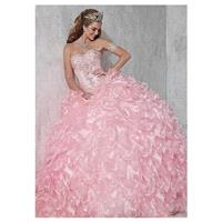 Junoesque Diamond Tulle Sweetheart Neckline Ball Gown Quinceanera Dresses With Beadings & Rhinestone