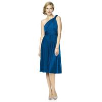 Dessy Collection - MJ-TWIST2 Dress in Cerulean - Designer Party Dress & Formal Gown