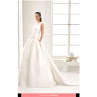 Rosa Clara - Rimini Two 2016 Floor Length High Neck Princess Sleeveless Long - Formal Bridesmaid Dre
