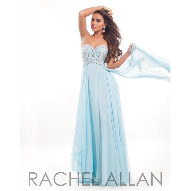 My Stuff, Light Blue Rachel Allan Prom 6944 Rachel ALLAN Long Prom - Rich Your Wedding Day