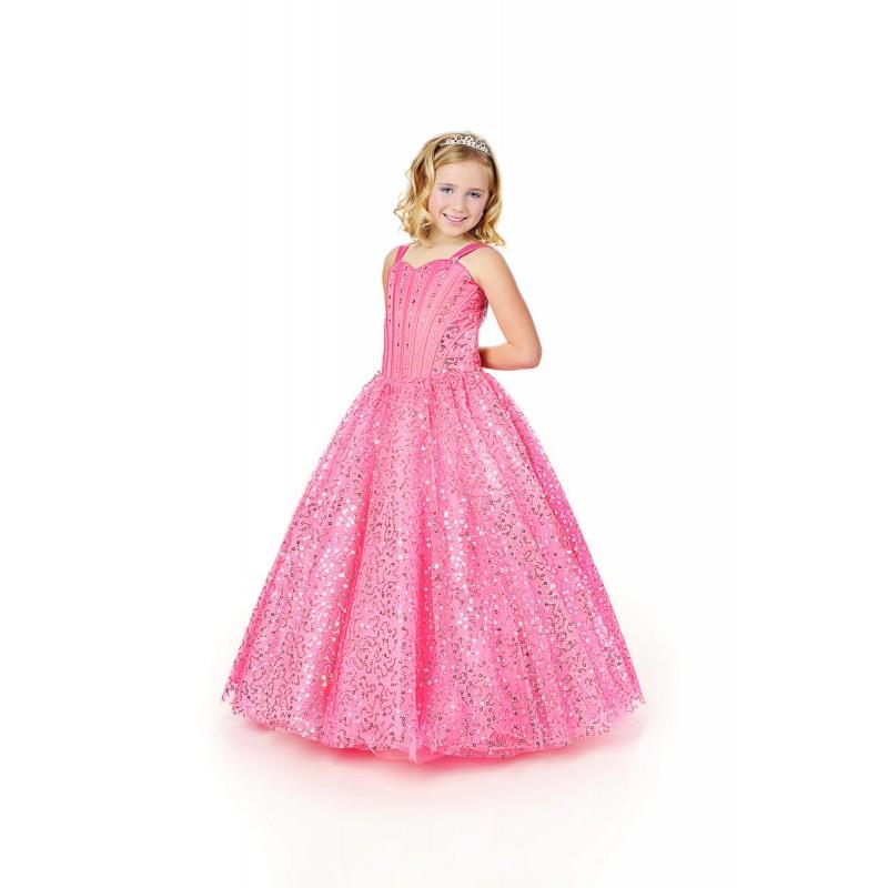 My Stuff, Lil Anjali Little Girl Pageant Dresses by Karishma Creations 1003 - Rosy Bridesmaid Dresse