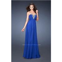 Black La Femme 18563 - Chiffon Dress - Customize Your Prom Dress