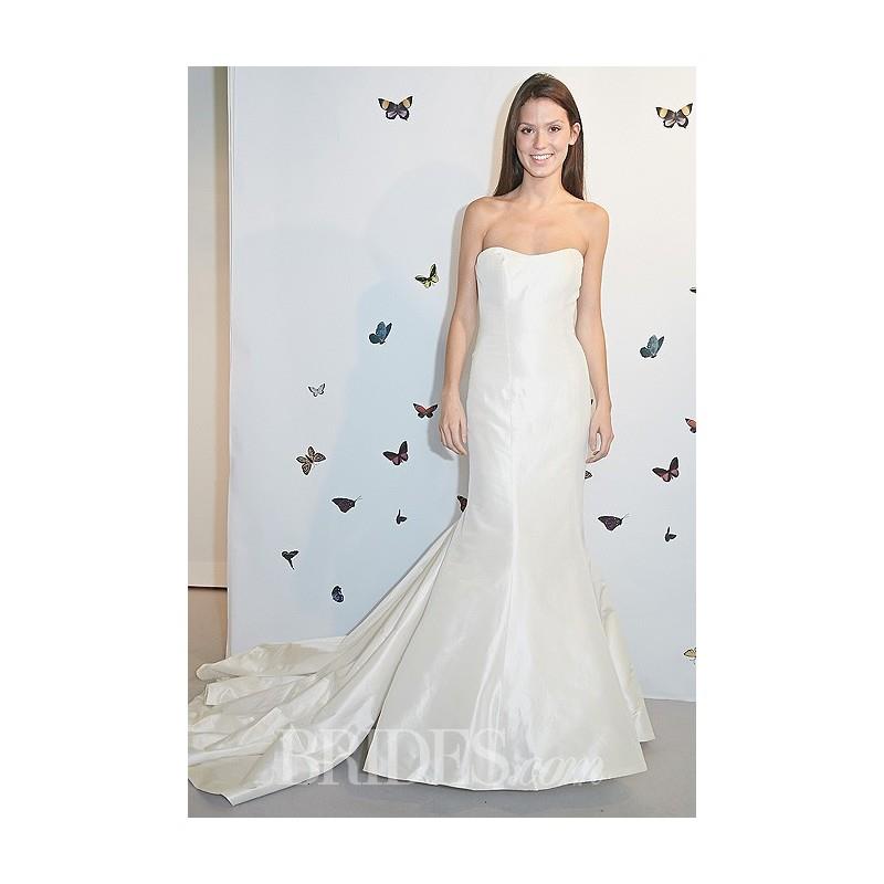 My Stuff, Tulle - Fall 2014 - Scarlett Strapless Silk Taffeta Mermaid Wedding Dress with Sweetheart