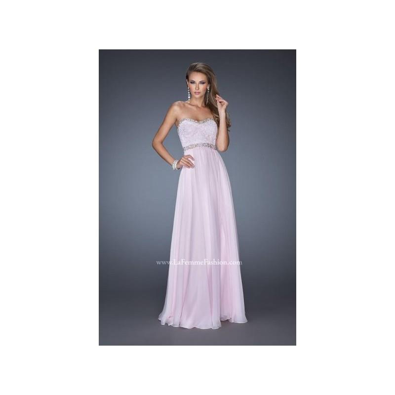 My Stuff, La Femme 20128 Graceful Evening Dress - Brand Prom Dresses|Beaded Evening Dresses|Charming