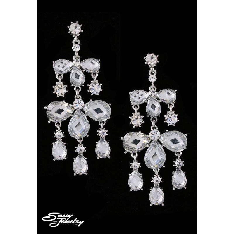 My Stuff, Sassy South Jewelry SX4850E1S Sassy South Jewelry - Earings - Rich Your Wedding Day