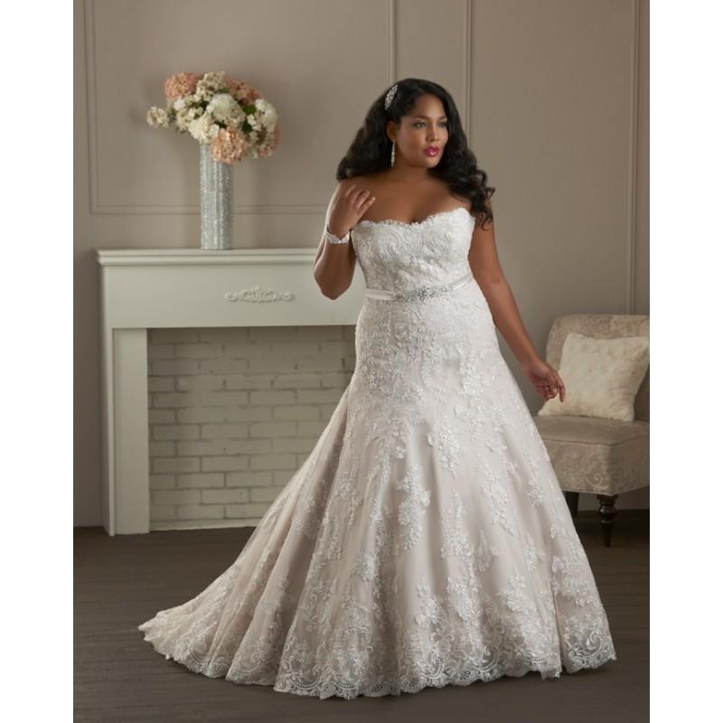 My Stuff, Bonny Unforgettable 1410 Plus Size Sample Sale Wedding Dress - Crazy Sale Bridal Dresses|S
