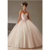 Blush/Champagne Vizcaya by Mori Lee 89069 - Brand Wedding Store Online